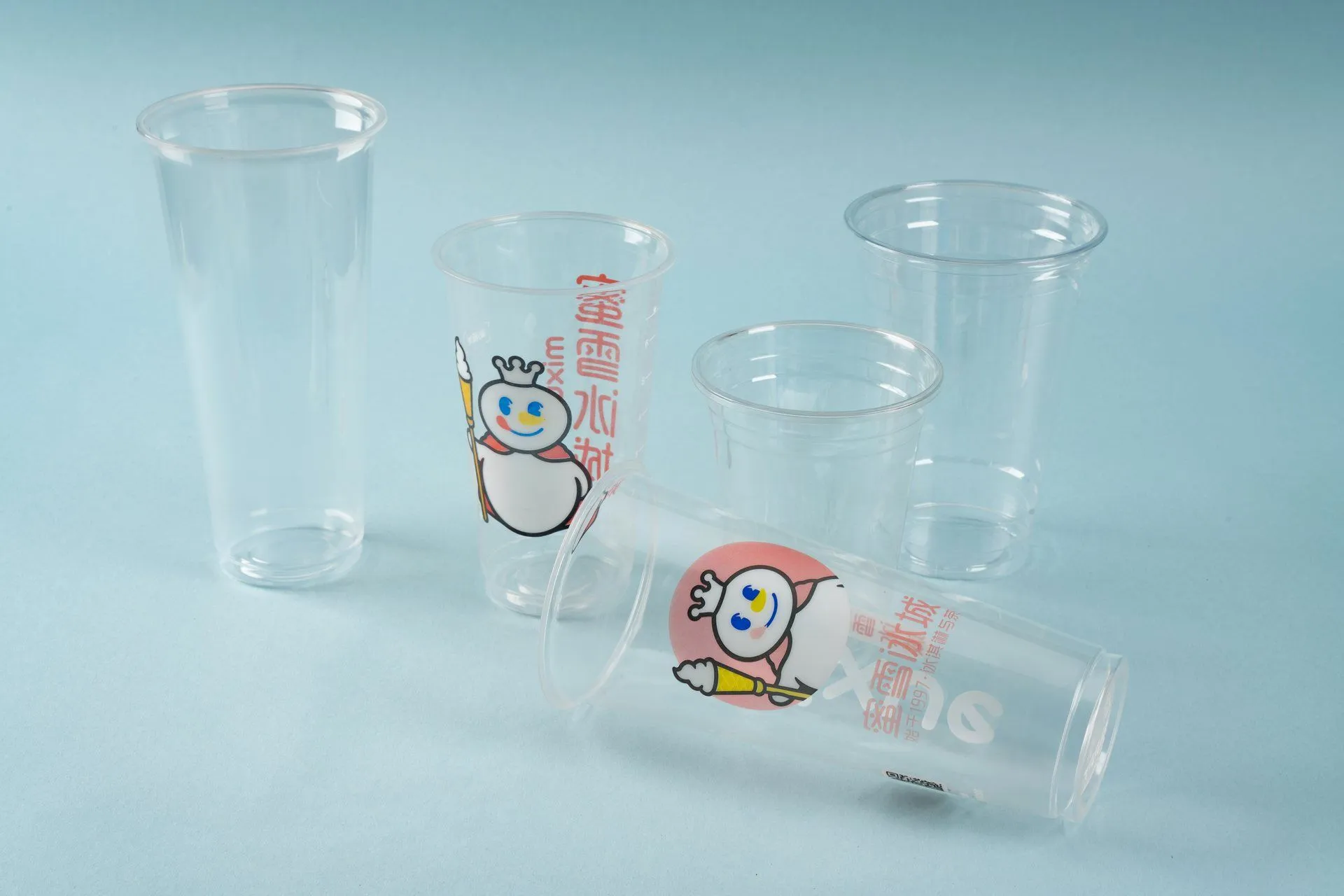 Custom printed PET cups